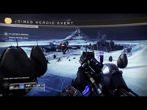 Heroic Fallen Brig / Crux Convergence Public Event (How To Make Heroic) [Destiny 2]