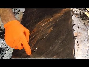 FAUX BROWN MARBLE EPOXY...EASY |Paulstoolbox