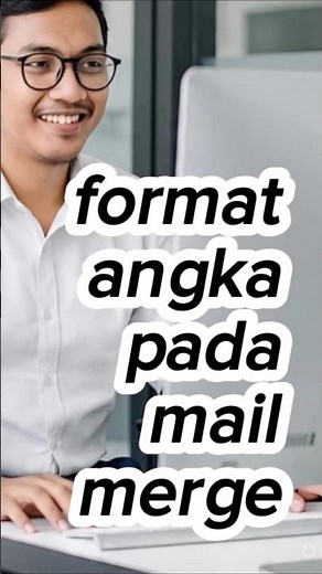 How to set number format in mail merge #tutorial #mailmerge