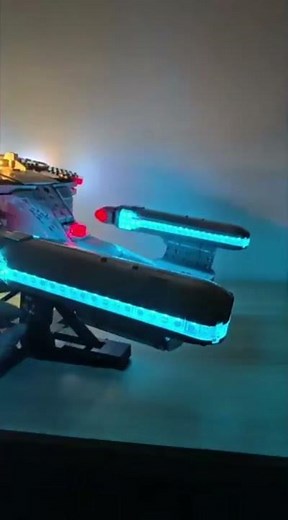 Light Up New Version Star Trek USS Enterprise NCC-1701-D Light Kit for #10356 #lego