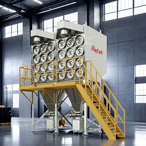 [Hot Item] Big Airflow Industrial Cartridge Filter Dust Collector System