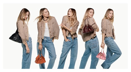 「CHANEL 25」のキャンペーンが始動！ マーゴット・ロビーとカイリー・ミノーグ、ミシェル・ゴンドリーが新たな時代を作り出す。｜Chanel｜madameFIGARO.jp（フィガロジャポン）