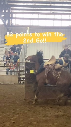 Super 82 point ride for DJ!! | CSI Rodeo Team