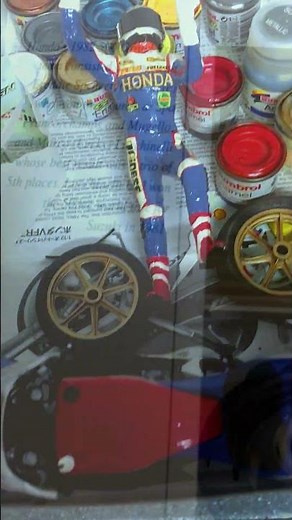 TAMIYA Honda NS500 with "Fast" Freddie Spencer