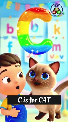 PART 1 | abc kids learning series 📒🌟| kids alphabets | #shorts #kidslearning #cartoonforkids