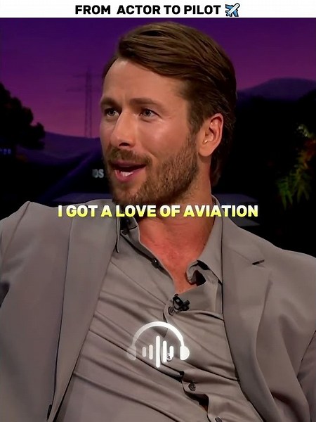 Glen Powell Really Learned To FLY For Top Gun