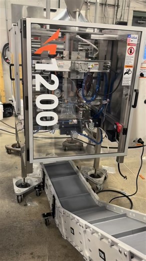 Testing out our newest bagger to fill food! This baby can push out 100 bags per minute, allowing us to keep up with our volume! #dreambigger #entrepreneur #manufacturing #bossbabe #buildingabrand | I'm The Chef Too