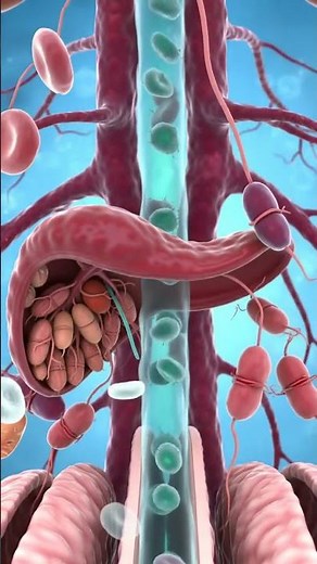 Lymphatic System 3d Animation. #anatomy #medicaleducation #education #humananatomy