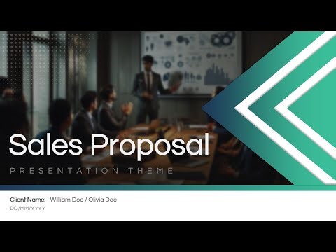 Sales Proposal Animated PPT Template