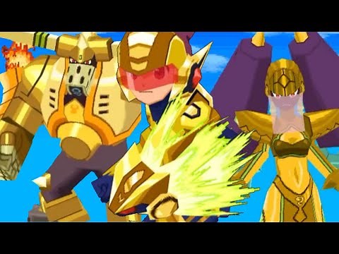 Mega Man Star Force DX - All DX Bosses Legend Mode