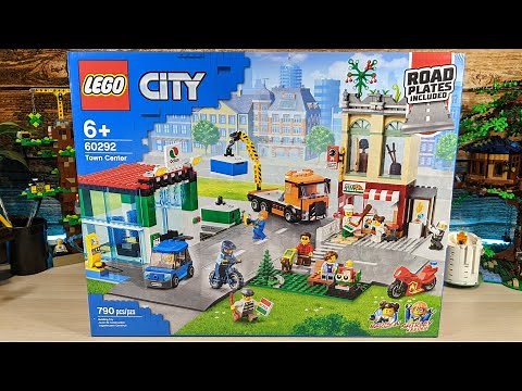 LEGO City Town Center 60292 🎧 Pure Build
