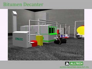 drummed Bitumen Decanter