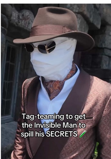 Secrets of The Invisible Man Revealed at Epic Universe