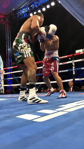 Body shot did it 😬 #boxinglife #boxing #boxingknockout | Top Rank Boxing