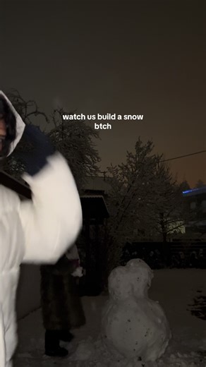 Building a Unique Snowman: Snow Btch Creation