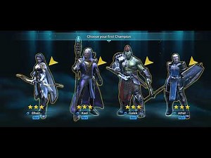 Raid Shadow Legends ( Introduction ) Walk-through Part 1