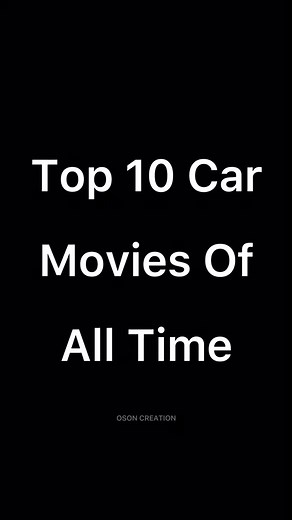 Top 10 Car Movies You Must Watch Right Now