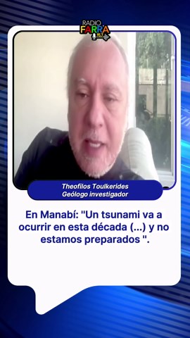 📌En Manabí: ''Un tsunami va a ocurrir en esta década (...) y no estamos preparados'', Theofilos Toulkerides, Geólogo investigador, añadió que de acuerdo a investigaciones, podría existir este fenómeno. | #Fyp #Manabí #Sucesos #Explicación
