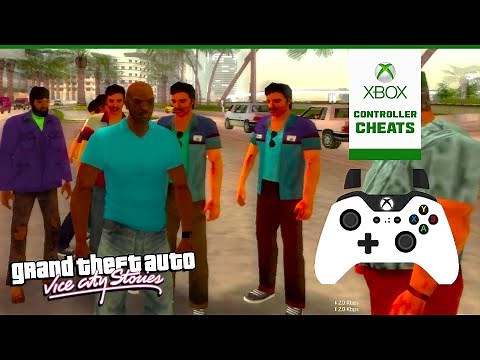 GTA Vice City Stories PC Cheats - XBOX Controller
