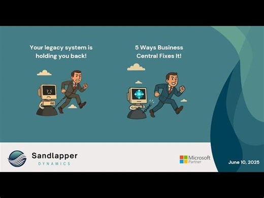Your Legacy System is Holding You Back – 5 Fixes with Business Central | Chris Boling