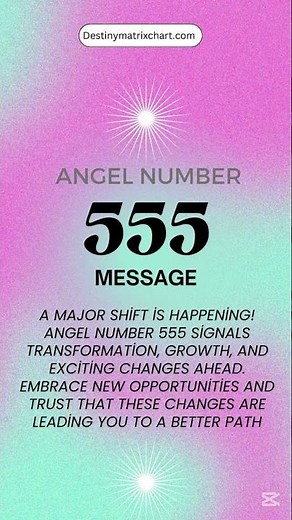 Angel Number 555 Meaning 🔮 | Major Shift, Spiritual Awakening & Divine Guidance #angelnumber