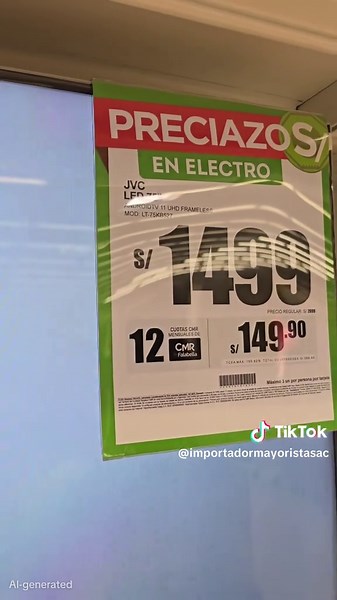 JVC Smart TV 75