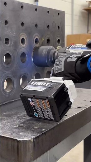 HART's 20V Brushless 1/2" Impact Wrench vs. 600 ft-lbs of torque! #shorts #impactwrench