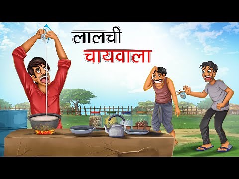 लालची चायवाला | LALCHI CHAIWALA | HINDI KAHANIYA | HINDI STORIES