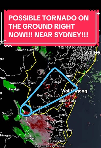 Possible Tornado Alert Near Sydney: Severe Weather Update