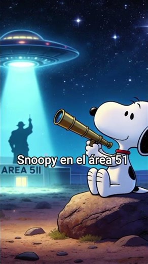 snoopy en el área 51