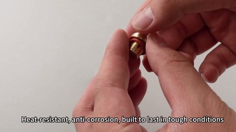 Radiator Coolant Hose Bleed Screw Brass Fit for Land Rover LR4 Range Rover Sport 2010-2016 Replace LR031393 LR017802, 2Pcs