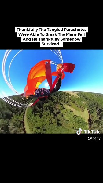 Skydiving Close Call: Backup Parachute Malfunction