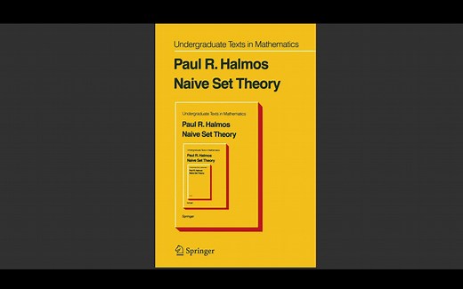 日常翻书： Paul R. Halmos， Naive Set Theory