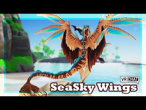 [VRCHAT ASSET] SeaSky Wings