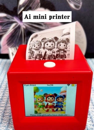 Instant Sticker Printer: Photos, AI Art & More!