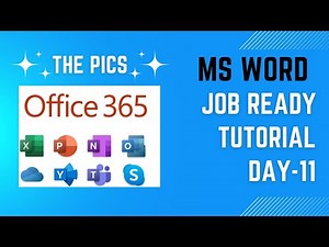 MS Word Tutorial 365 DAY-11