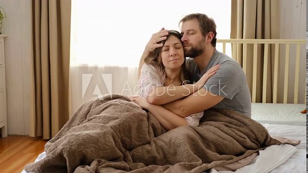 Loving mature couple interactions at home. Man and woman embracing, hugging, holding hands and dancing. Wife with husband intimate moments. couple is touching, cuddling, kissing. Natural lighting. 4K