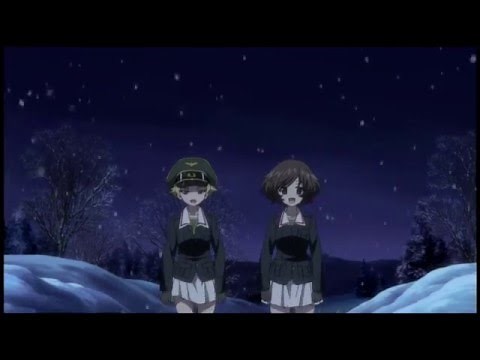 "Girls und Panzer": "Yuki no Shingun" German Version from OVA "Snow War"