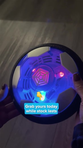 Bring the excitement of football indoors! ⚽ The Hover Ball floats...