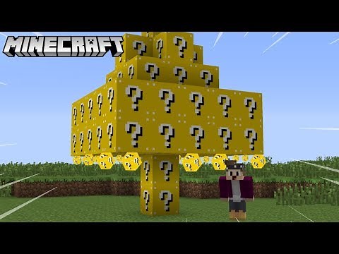 MINECRAFT BAUM AUS LUCKY BLOCKS!