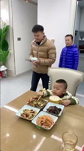 Not eating properly, no sense of rules. How I deal with you.