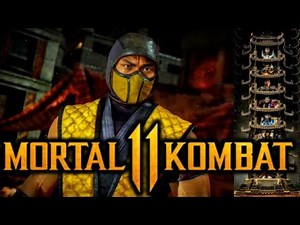 MK11 *KLASSIC SCORPION* KLASSIC TOWER GAMEPLAY!! (ENDING)