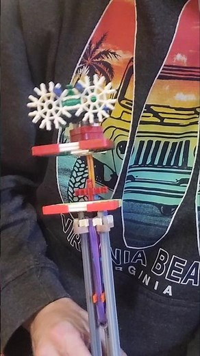 making puppet skeleton out of k'nex