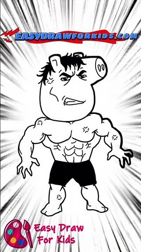 Hulk Drawing | How To Draw Hulk | Marvel Drawing | Avengers | Drawing