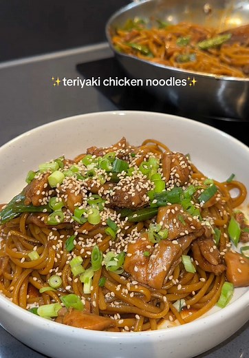 Teriyaki Chicken Noodles Recipe for Delicious Dinner