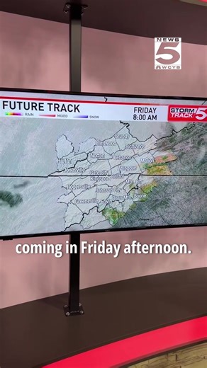 StormTrack 5 Meteorologist David Boyd says more snow in the forecast for Friday