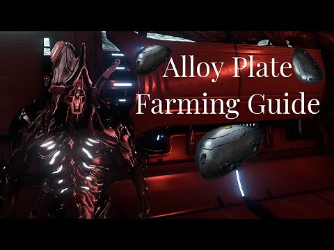 Warframe - Alloy Plate Farming Guide (Still Works)