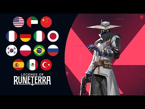 Cypher - Selected Voice Lines - All Languages | Valorant