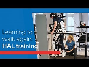 Learning to walk again with HAL training