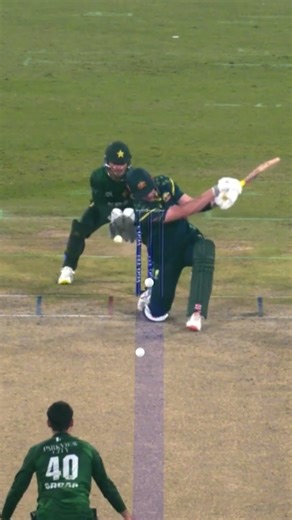 Owen Falls to Abrar 💨💥 #MateWeAreReady #PAKvAUS #BackTheBoysInGreen #Sportstv M9E13
